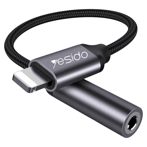 USB Кабель Yesido YAU21 Lighting to aux